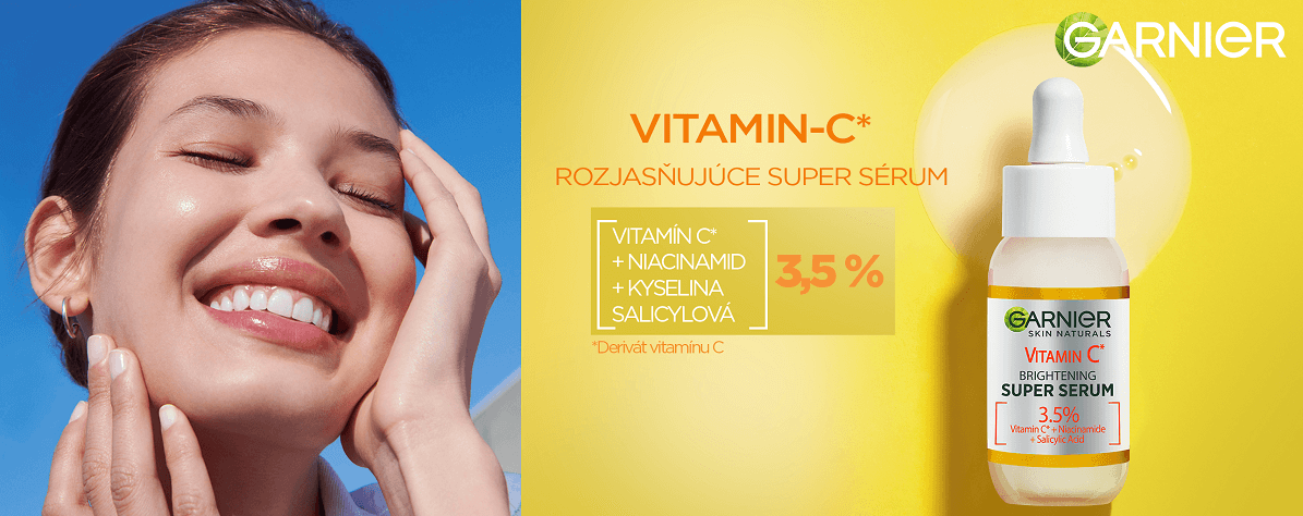 Pleťové sérum GARNIER Vitamín C Brightening Super Serum with vitamin C* 30 ml