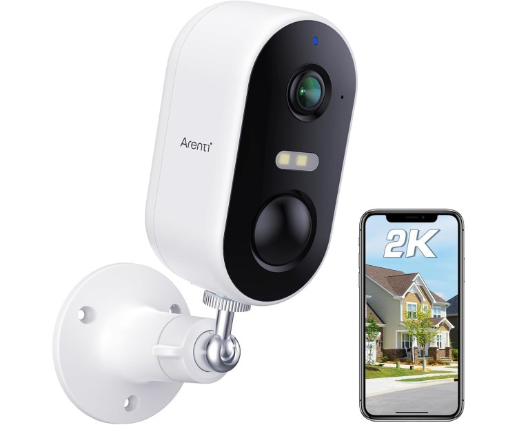 IP kamera ARENTI 1080p Rechargeable Battery Camera