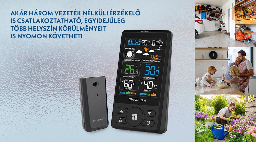 Meteorologická stanice GoGEN ME 1250 W Meteorologická stanice GoGEN ME 1250 W