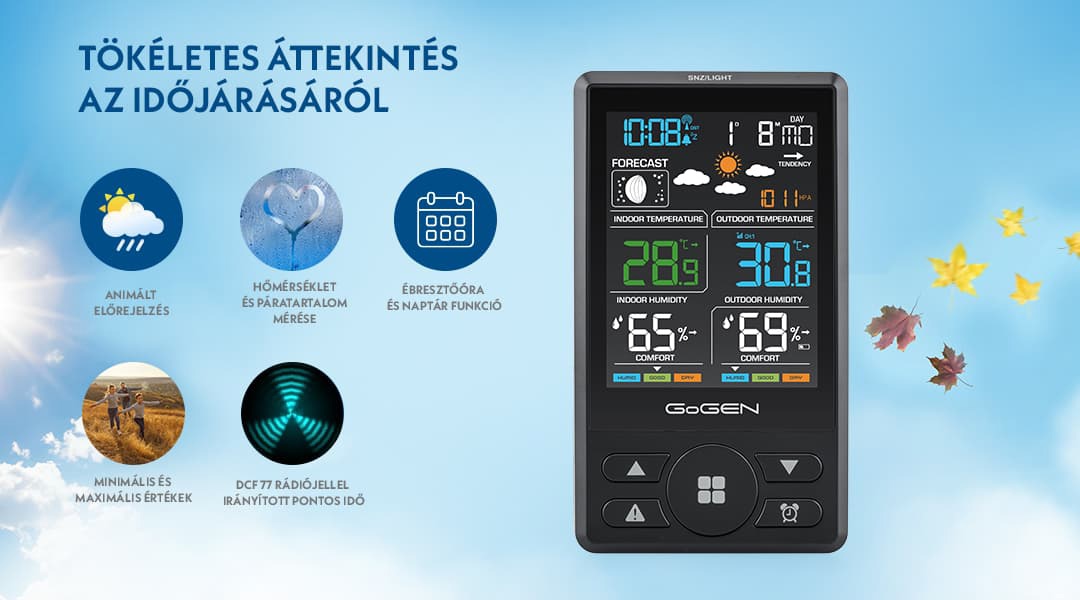Meteorologická stanice GoGEN ME 1250 W Meteorologická stanice GoGEN ME 1250 W