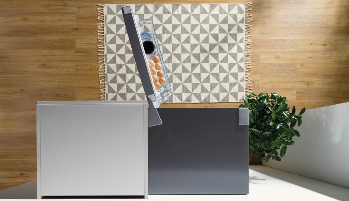 Lednice GORENJE NRK6202EW4 s mrazákem dole