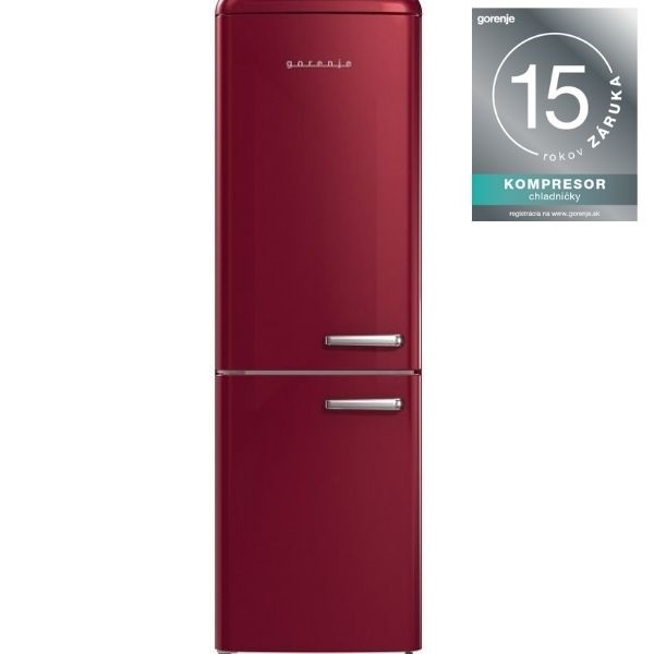 Chladnička GORENJE ONRK619DR-L s mrazničkou dole