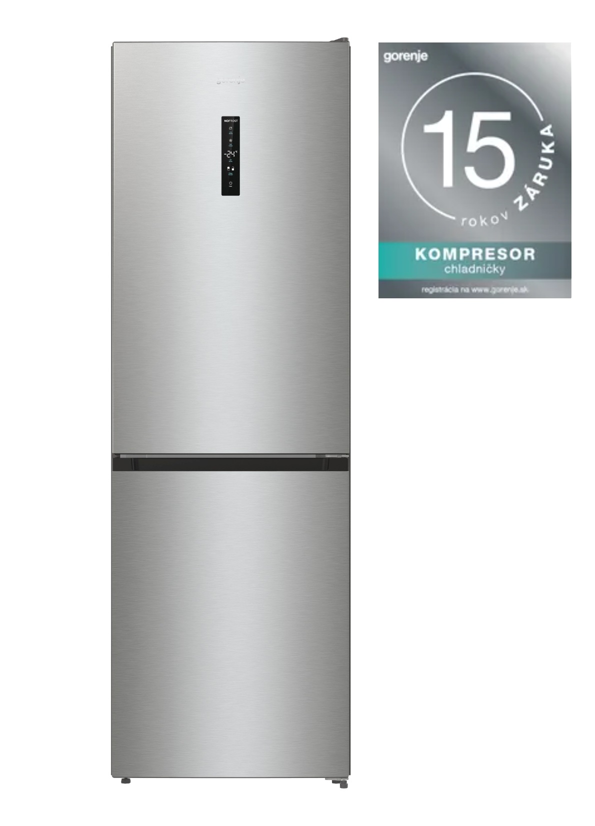 Kombinovaná chladnička s mrazničkou GORENJE N61EA2XL4 KitchenFit