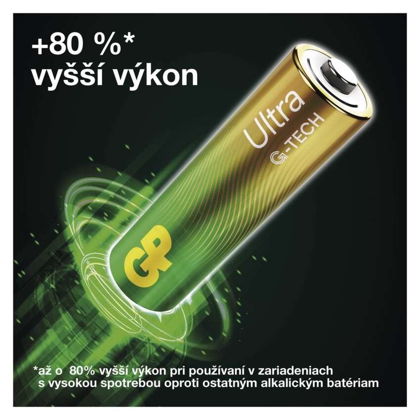 Jednorazová batéria GP Alkalická batéria Ultra C (LR14)