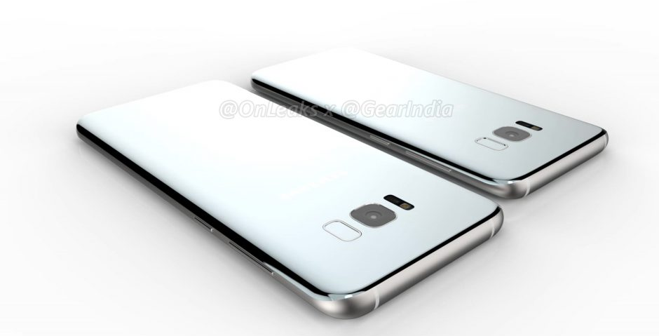 Samsung Galaxy S8, zadní strana