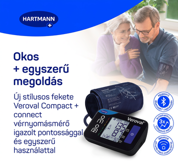 HARTMANN Veroval compact + connect felkaros vérnyomásmérő