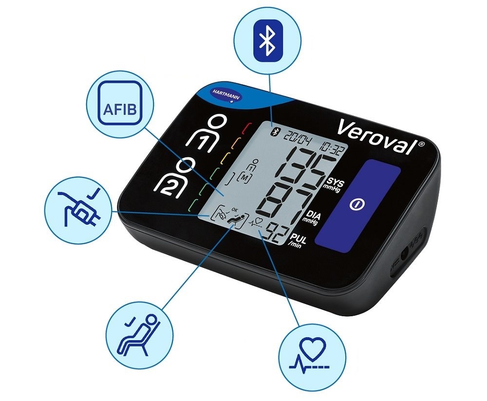Veroval compact + connect Arm-Blutdruckmessgerät