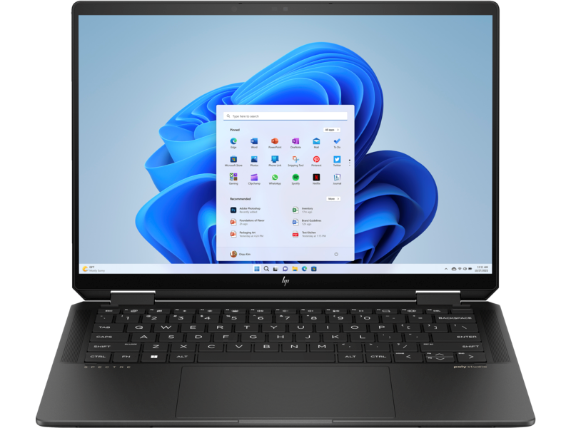 Laptop HP Spectre x360 14-eu0900nc Nightfall Black