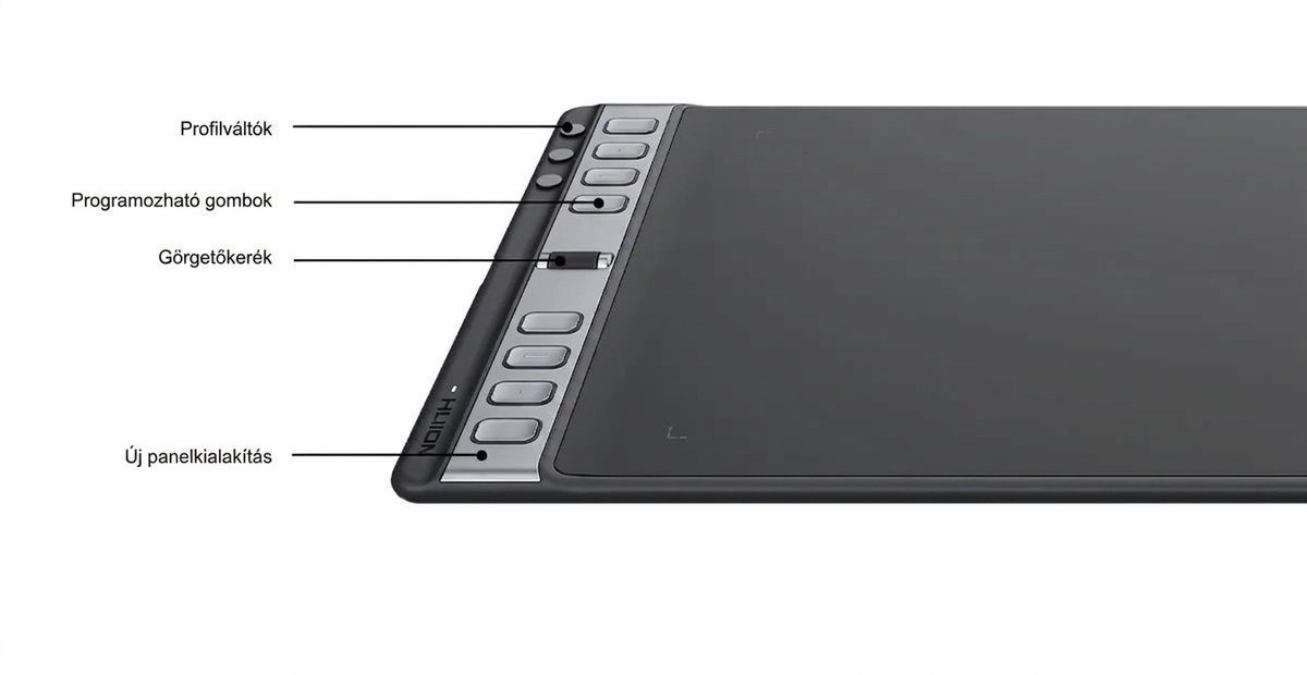 Huion Inspiroy 2 L grafikus tábla