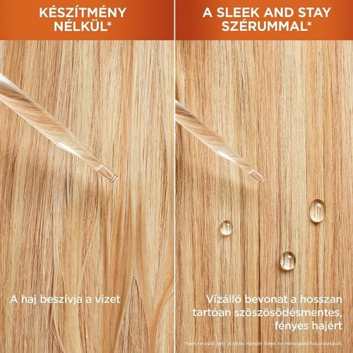 GARNIER Fructis Keratin Sleek Hajmaszk Száraz és göndör hajra 370 ml