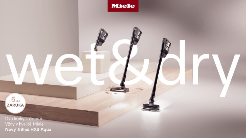 Tyčový vysavač Miele Triflex HX3 – 5letá záruka