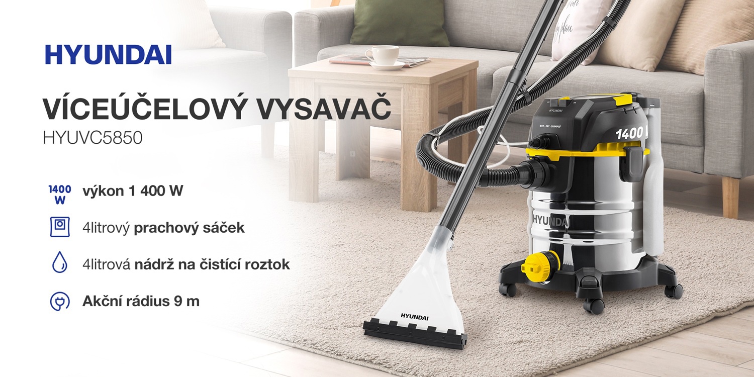 Multipurpose vacuum cleaner Hyundai HYUVC5850