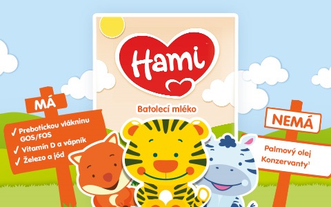 Hami mléko akce