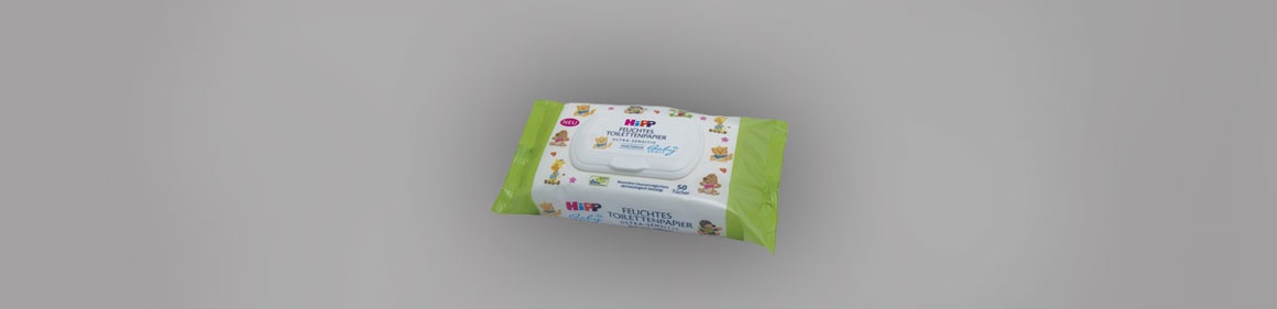 Testované mamičkami: vlhčený toaletný papier HiPP Babysanft Ultra Sensitive