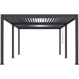 Zastínění zahrady hliníková pergola