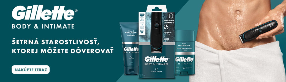 Gillette Venus intímne holenie