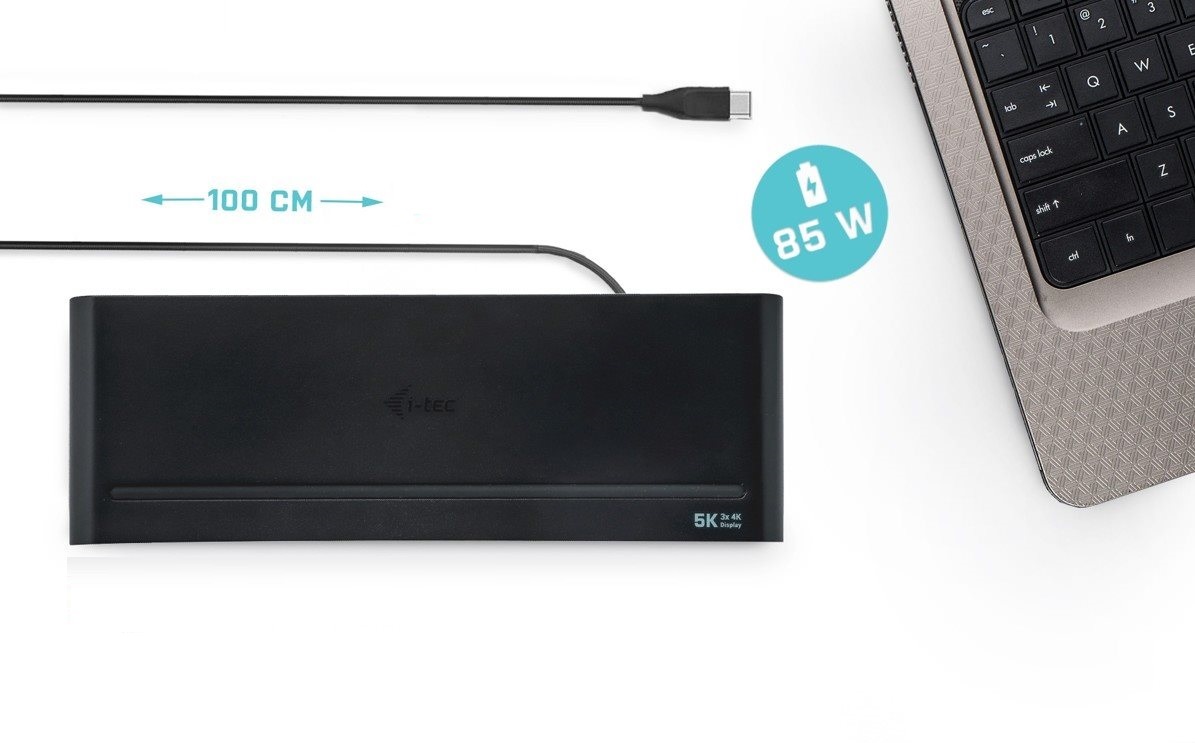 I-TEC USB-C / USB 3.0 CATRIPLE4KDOCKPD Docking-Station