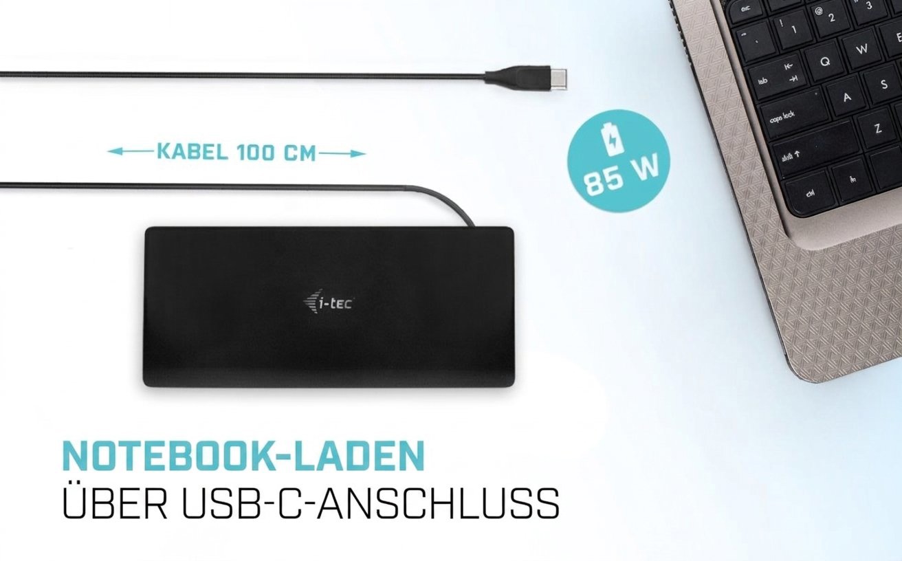 Dockingstation i-tec USB-C Quattro Display Docking Station