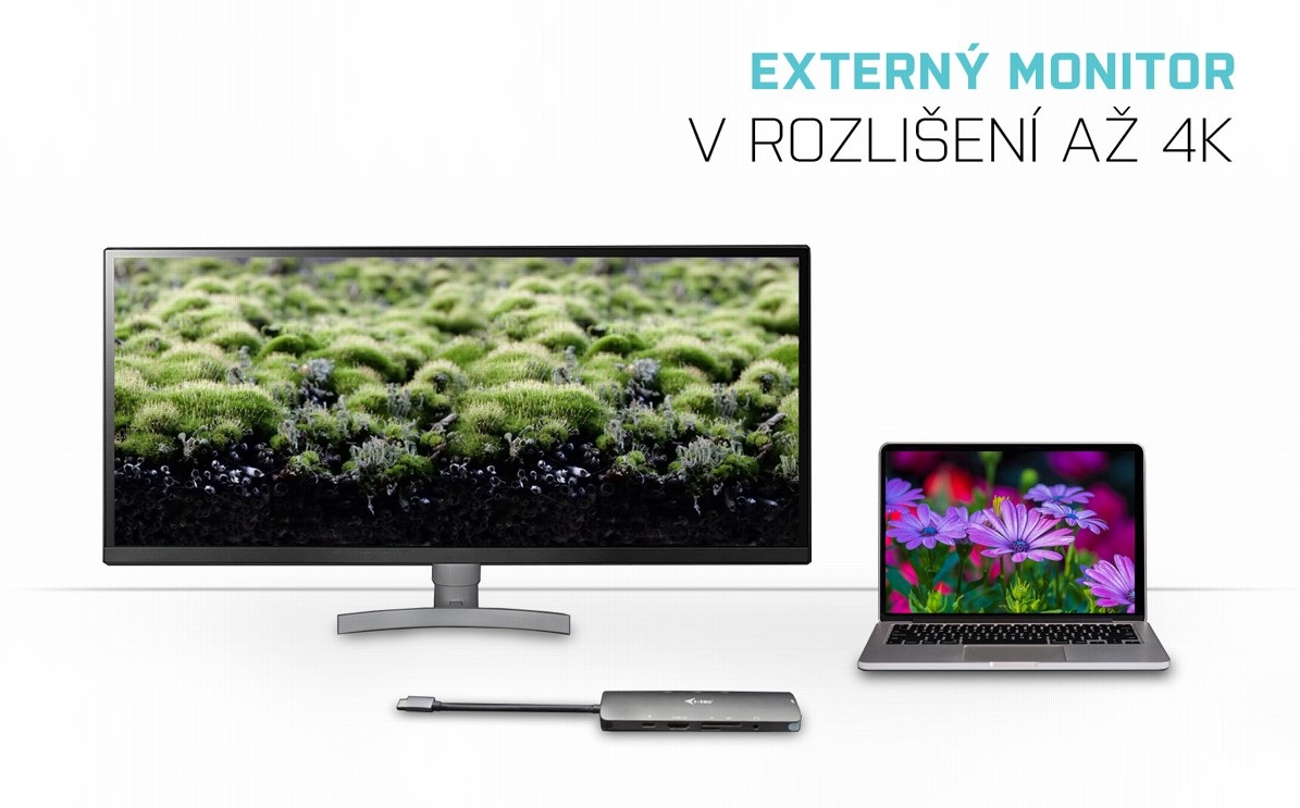 Dokovacia stanica i-tec USB-C Metal Nano 4K/HDMI/LAN