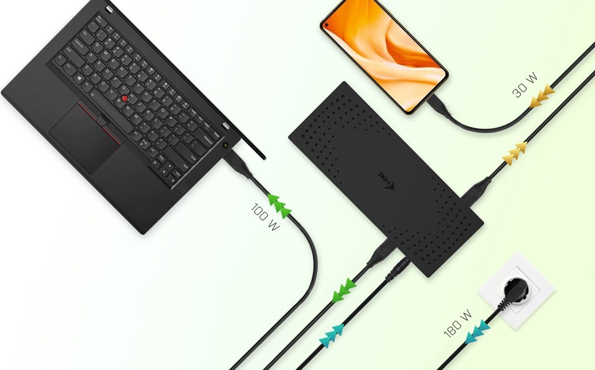 Dockingstation i-tec Universal USB 3.0/USB-C/Thunderbolt Dokovací stanice i-tec Universal USB 3.0/USB-C/Thunderbolt