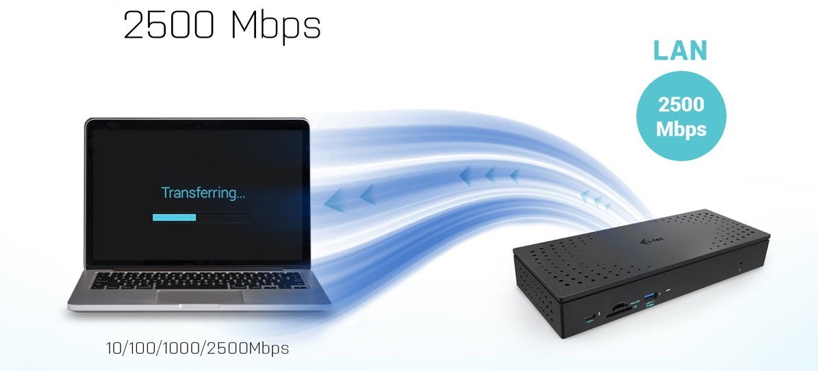 Dockingstation i-tec Universal USB 3.0/USB-C/Thunderbolt Dokovací stanice i-tec Universal USB 3.0/USB-C/Thunderbolt