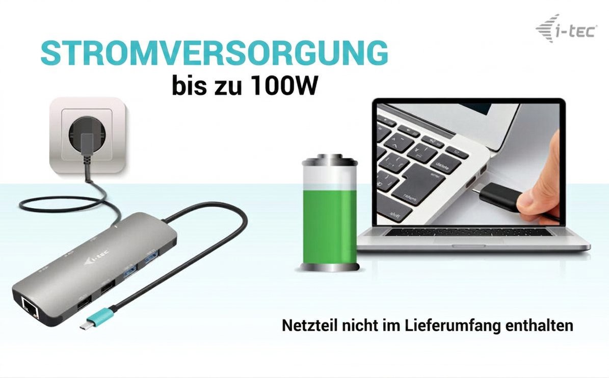 i-tec USB-C Metall-Nano-Dockingstation