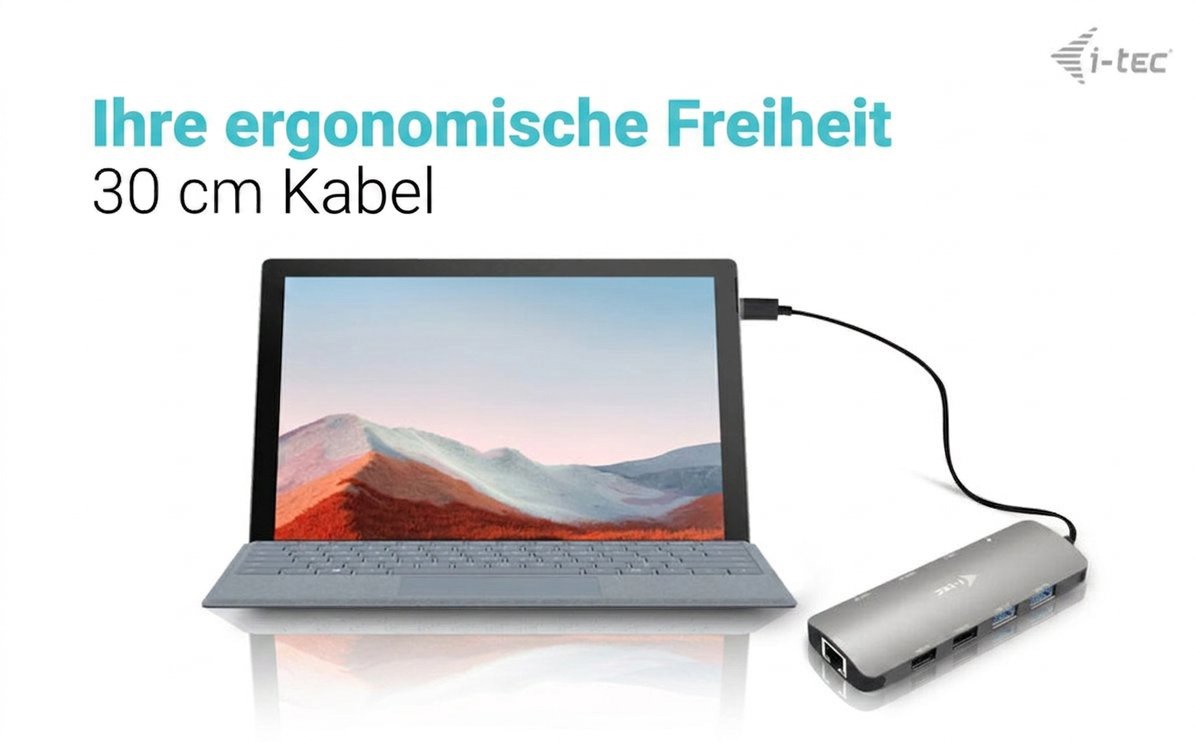 i-tec USB-C Metall-Nano-Dockingstation