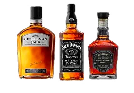 Jack Daniel’s Single Barrel, No. 7 a Gentleman Jack