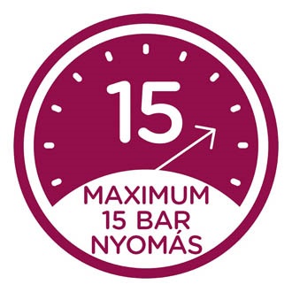 professzionális 15 bar nyomás