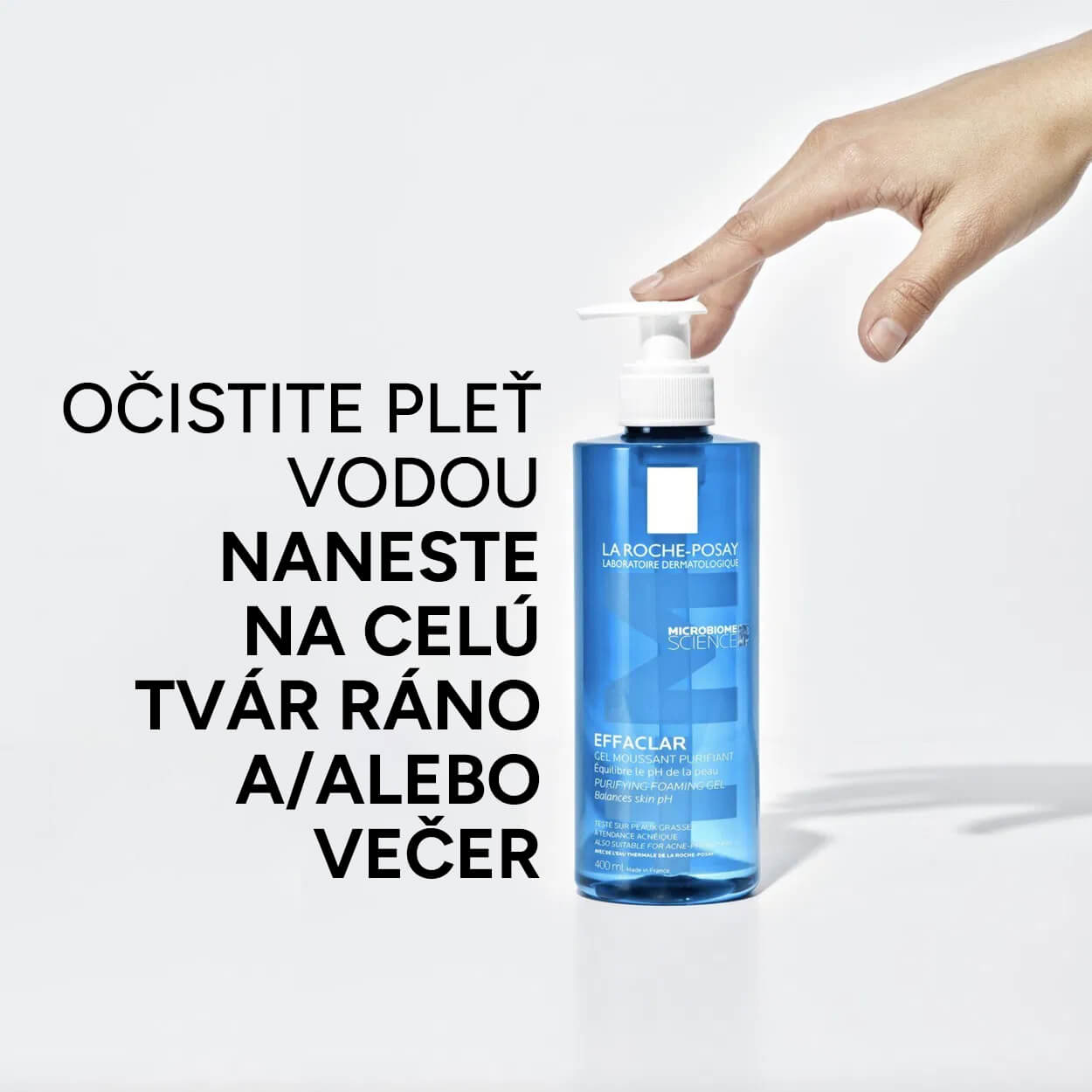 Čistiaci gél na citlivú pleť LA ROCHE-POSAY Effaclar Purifying Foaming Gél 400 ml