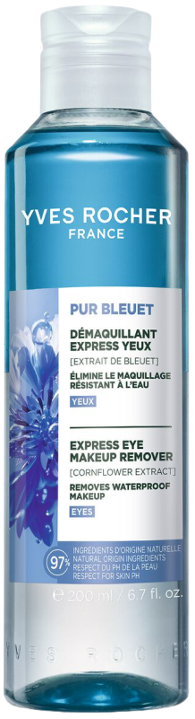Odličovač YVES ROCHER Expresní odličovač na oči s chrpou 200 ml