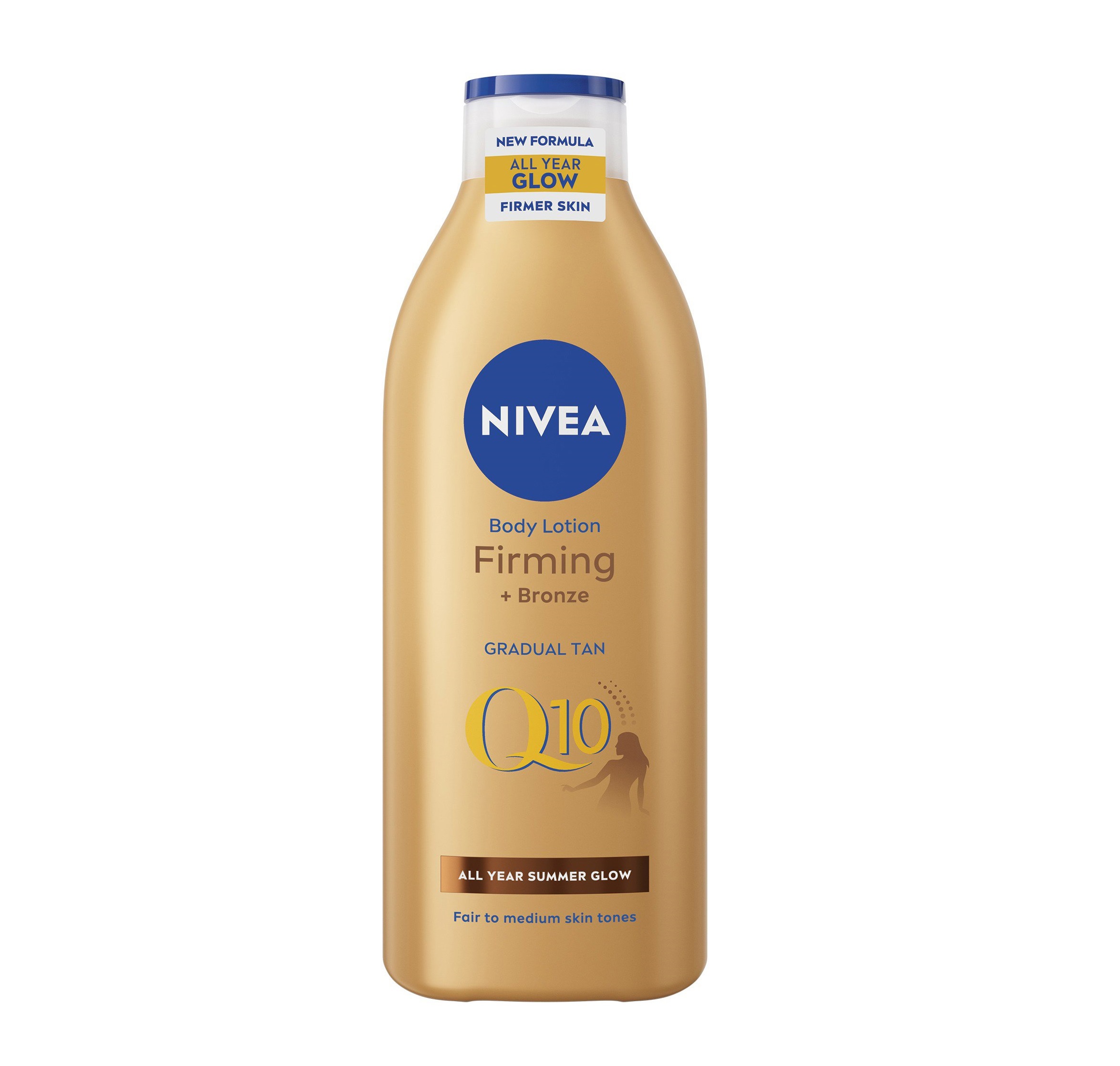 Tělové mléko NIVEA Firming + Bronze Q10 Body Lotion