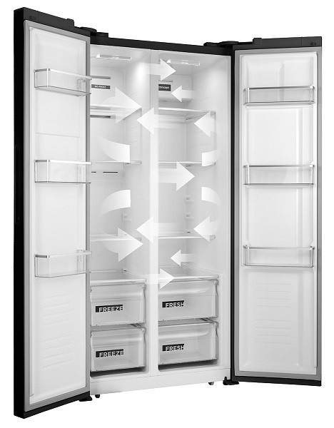 CONCEPT LA3883ss SINFONIA American fridge