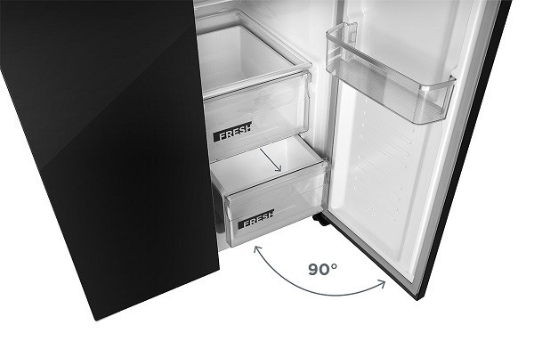 CONCEPT LA3883ss SINFONIA American fridge