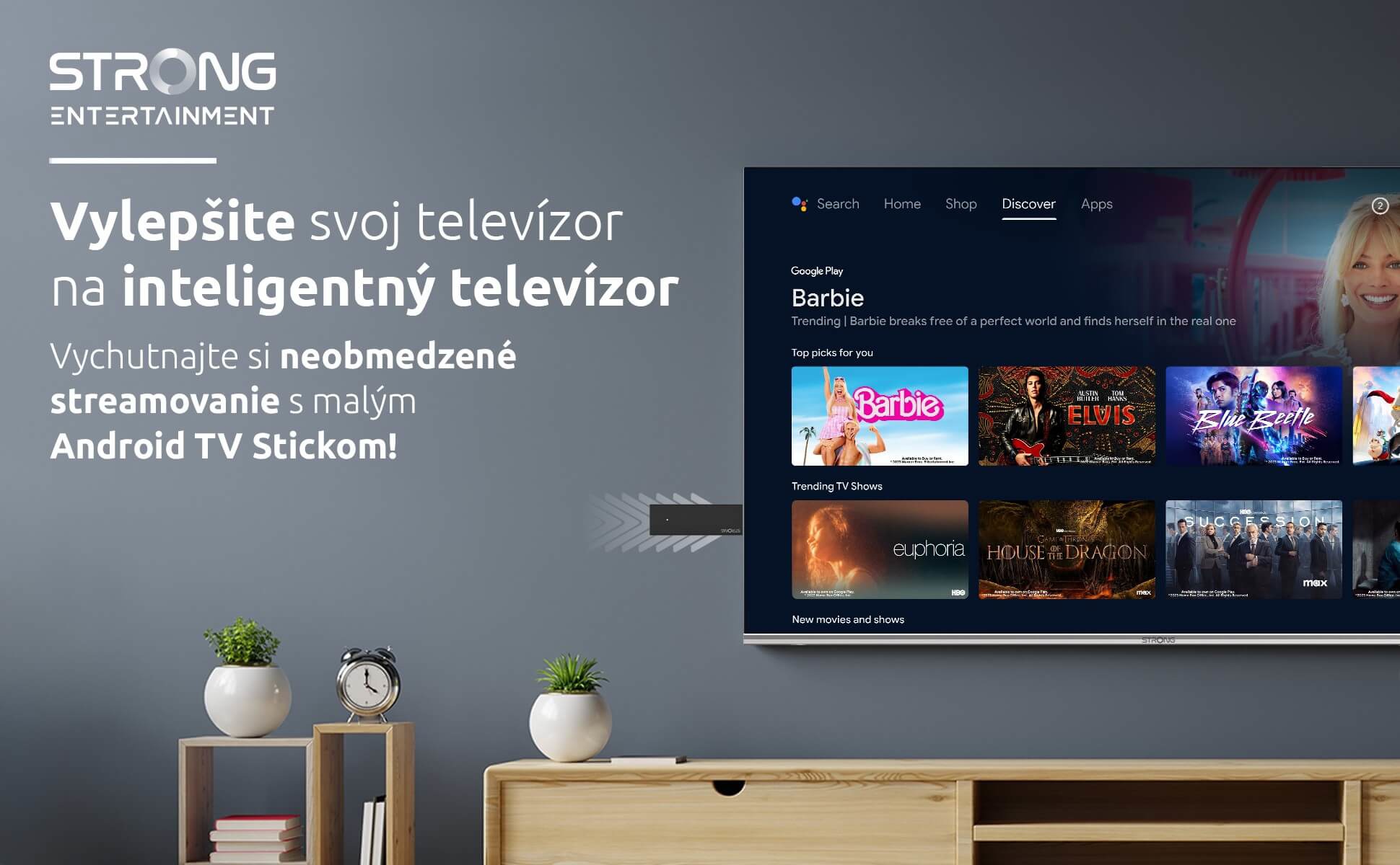 Multimediálne centrum STRONG LEAP-UNA