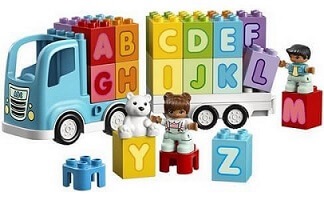 LEGO DUPLO Můj první náklaďák s abecedou