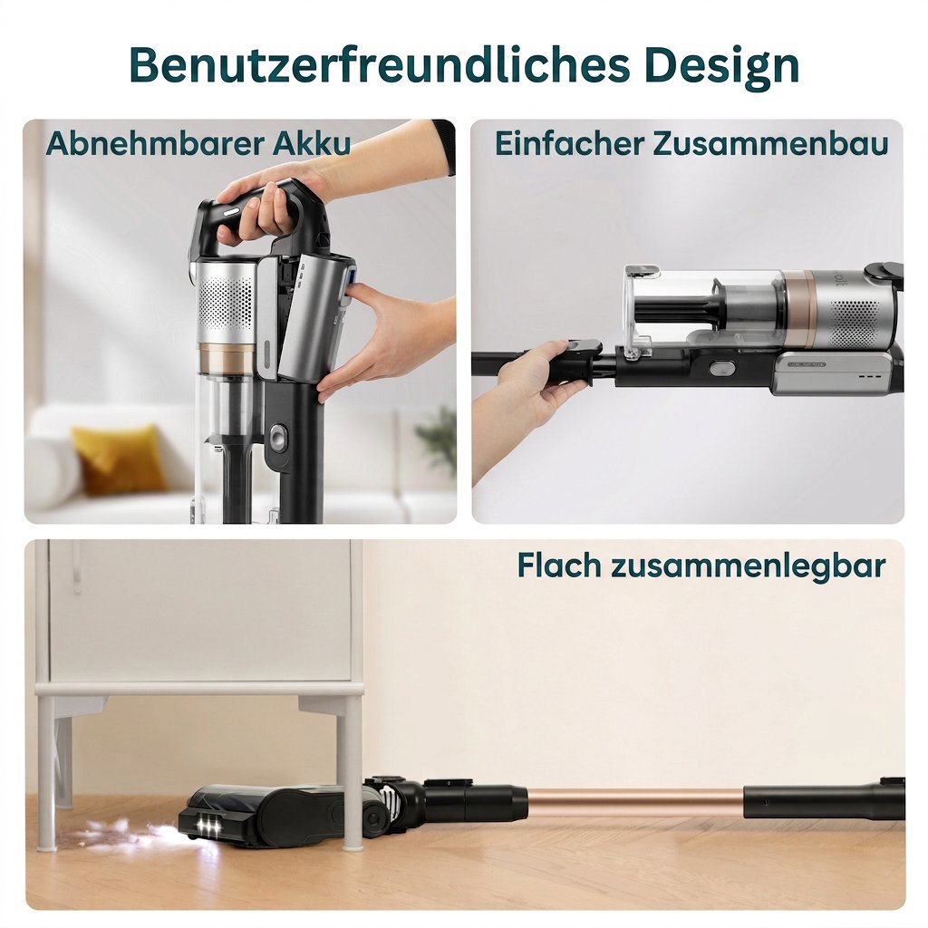 Stabstaubsauger Levoit LVAC-300 Plus 6in1 Aku Turbo Cyclone