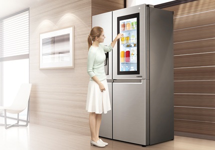 InstaView Door-in-Door dvierka amerických chladničiek LG