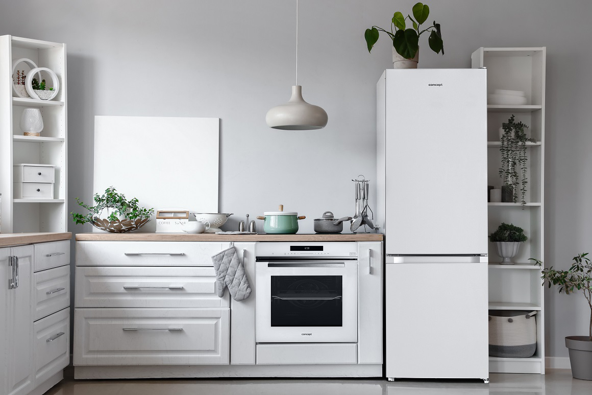 CONCEPT LA3883ss SINFONIA American-style fridge freezer