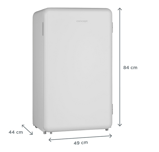 CONCEPT LA3883ss SINFONIA American Fridge