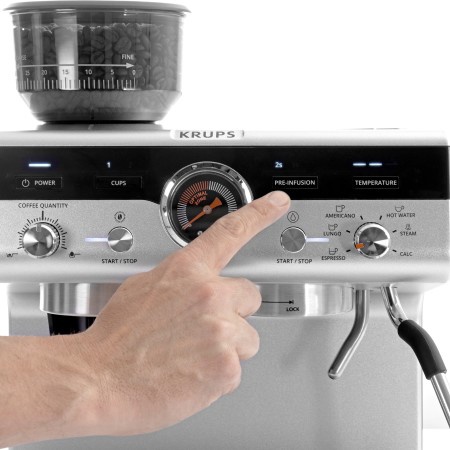 KRUPS XP320830 Opio Espresso Lever Coffee Machine
