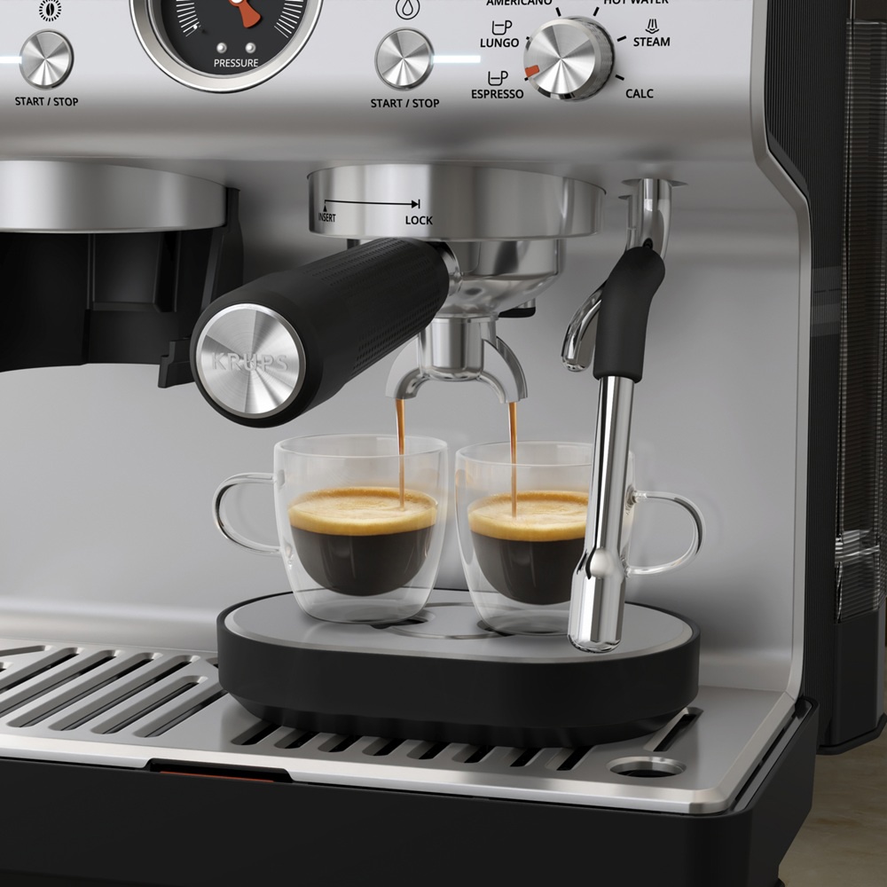KRUPS XP320830 Opio Espresso Lever Coffee Machine