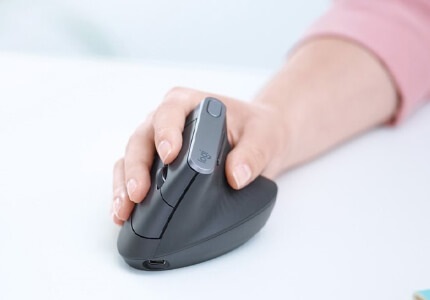 Logitech myš bezdrátová vertikální