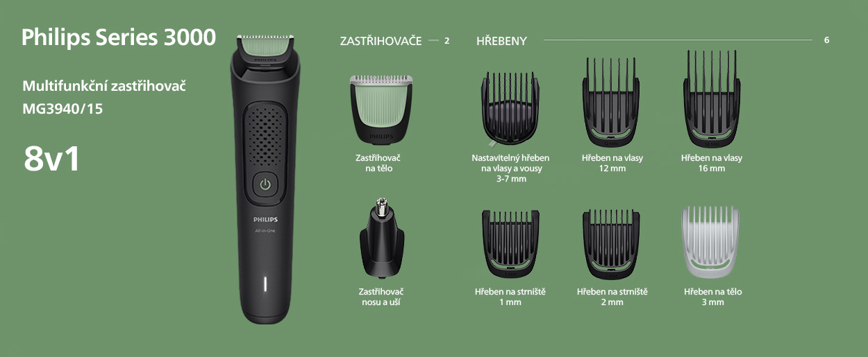 Philips Series 3000 MG3940/15 groomer