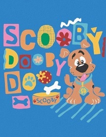 Malování podle čísel Scooby Doo