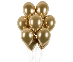 Metalické balónky na oslavu