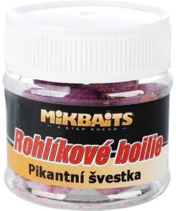 Rohlíkové boilies pikantní ěvestka Mikbaits