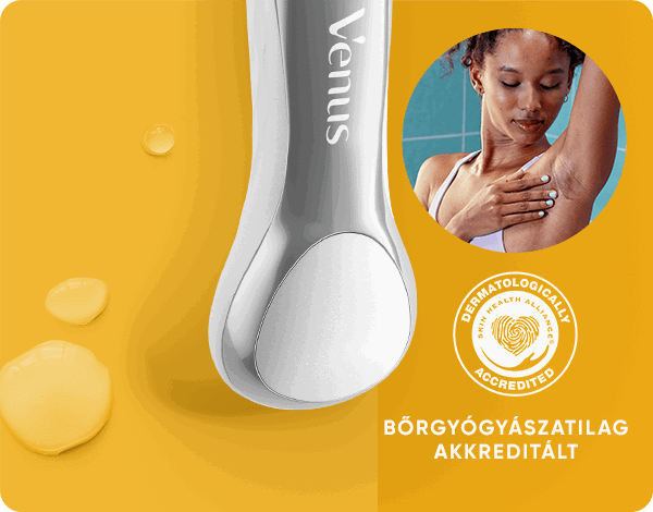 GILLETTE Venus ComfortGlide Coconut tartalék női borotvabetét, 3 db