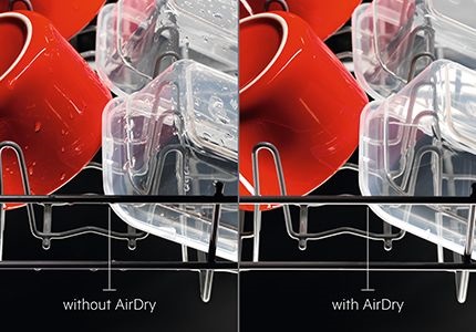 Myčky AEG s funkcí AirDry