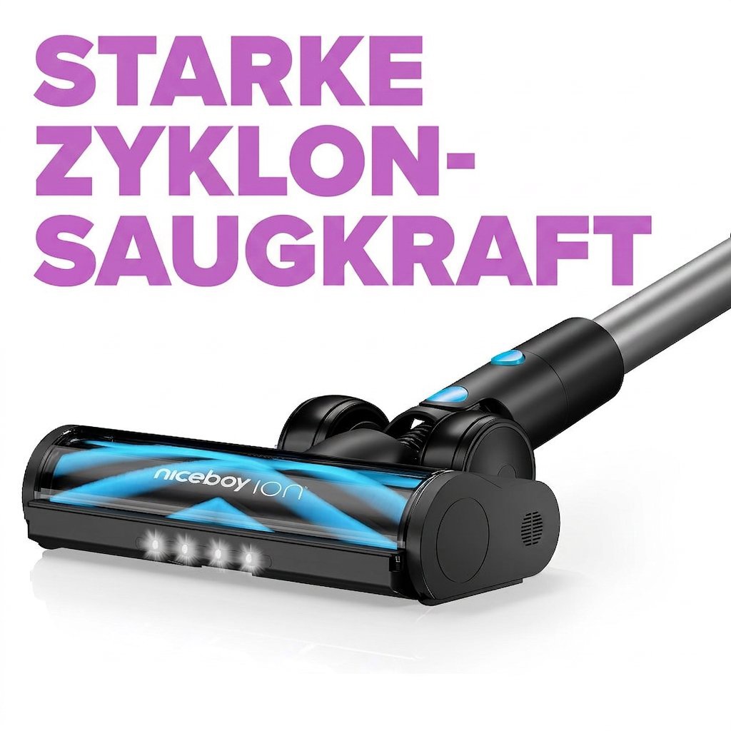 Stabstaubsauger Niceboy ION Hurricane H7